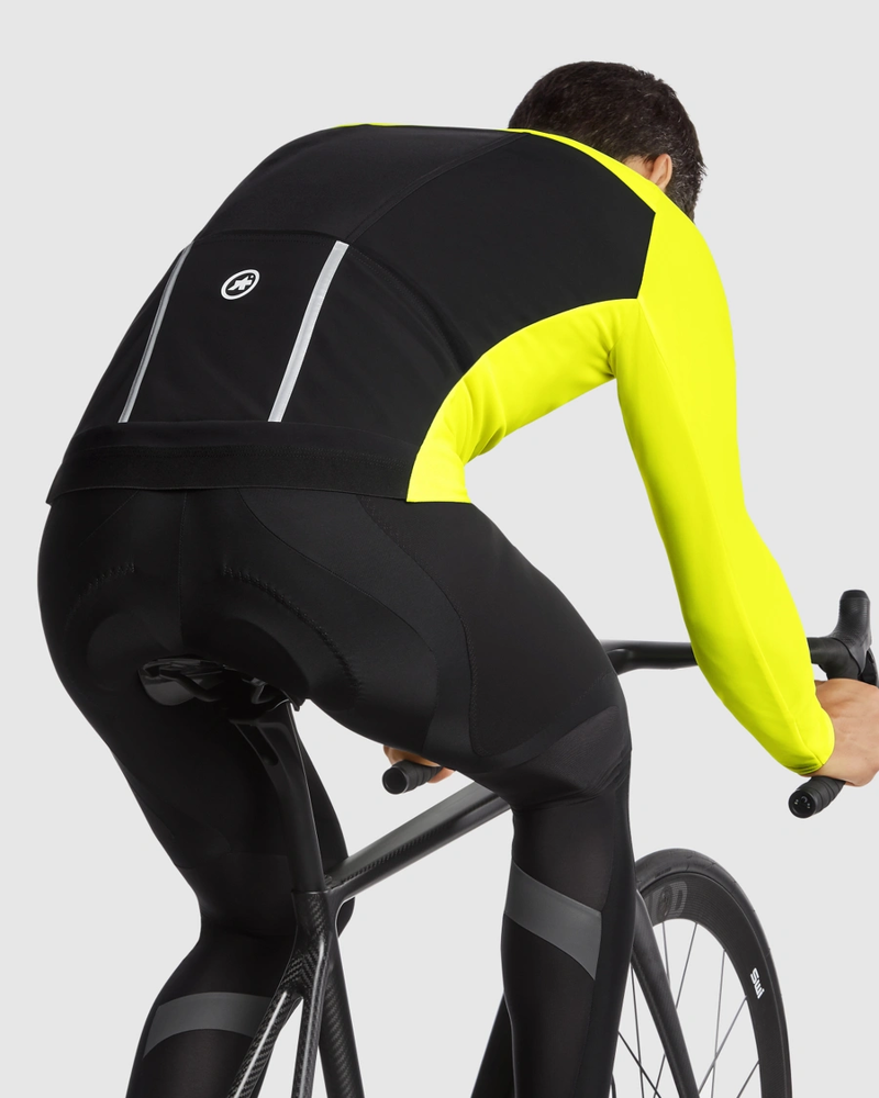 Assos MILLE GT Ultraz WInter Jacket EVO: Fluo Yellow-2